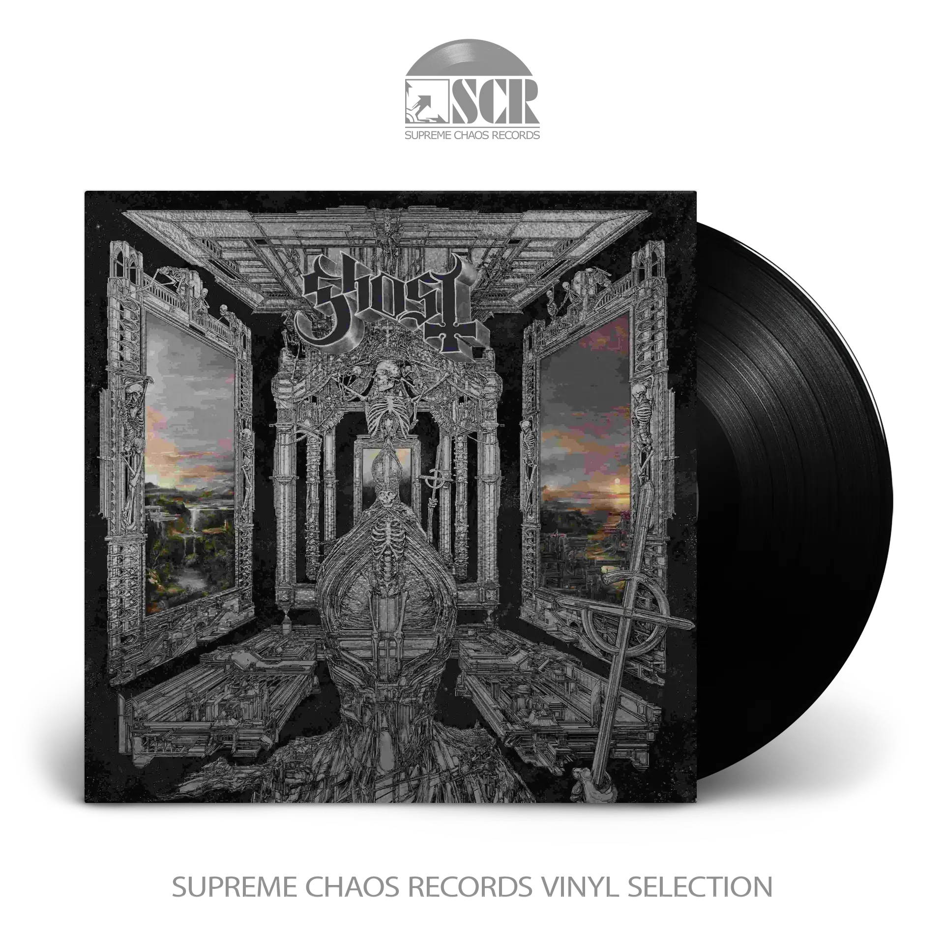 GHOST - Skeletá · BLACK LP GHOST - Skeletá · BLACK LP (Hardrock/Rock Vinyl)