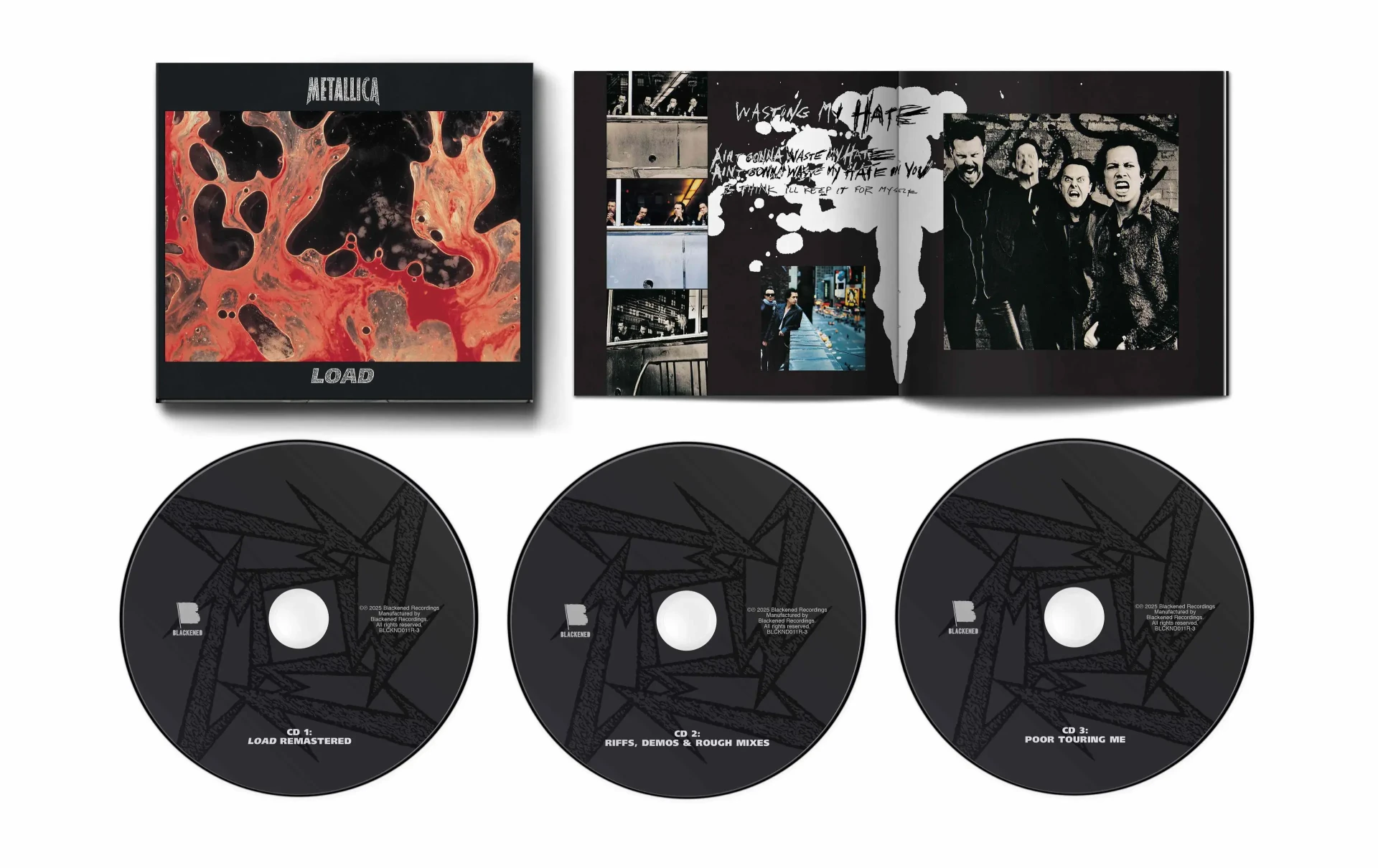 METALLICA · Load (Remastered) | DIGIPAK 3CD (Heavy Metal CDs)