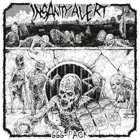 INSANITY ALERT · 666-Pack | BLACK LP (Thrash Metal Vinyl) · Bild 1