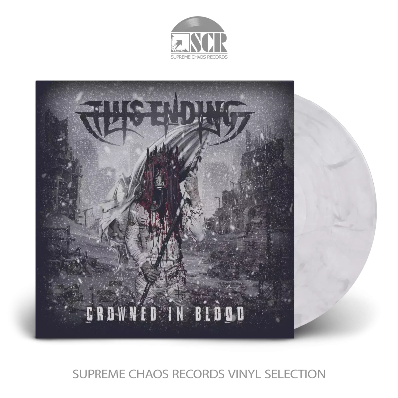 This Ending · Crowned In Blood | WHITE/BLACK Marbled LP