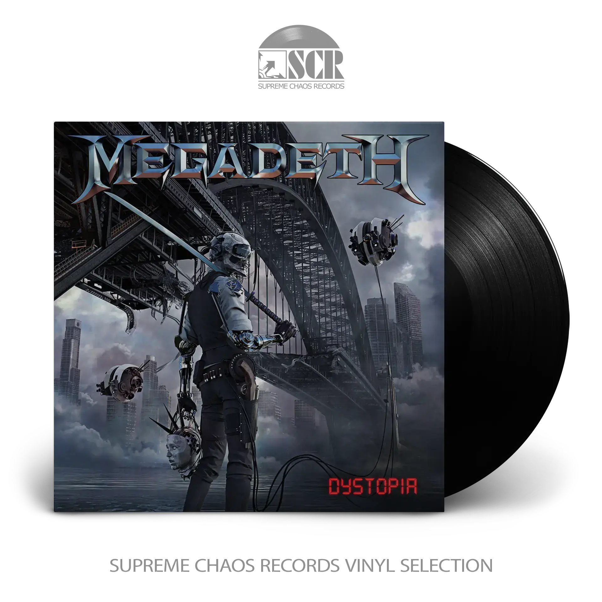 MEGADETH · Dystopia | BLACK LP (Thrash Metal Vinyl)