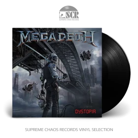 MEGADETH · Dystopia | BLACK LP (Thrash Metal Vinyl)