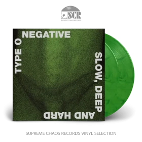 TYPE O NEGATIVE · Slow Deep And Hard | GREEN/BLACK MARBLED 2LP (Doom Metal/Gothic Metal Vinyl)