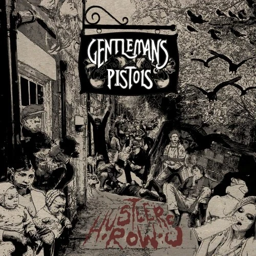 GENTLEMANS PISTOLS · Hustler´s Row | BLACK LP (Hard Rock Vinyl)