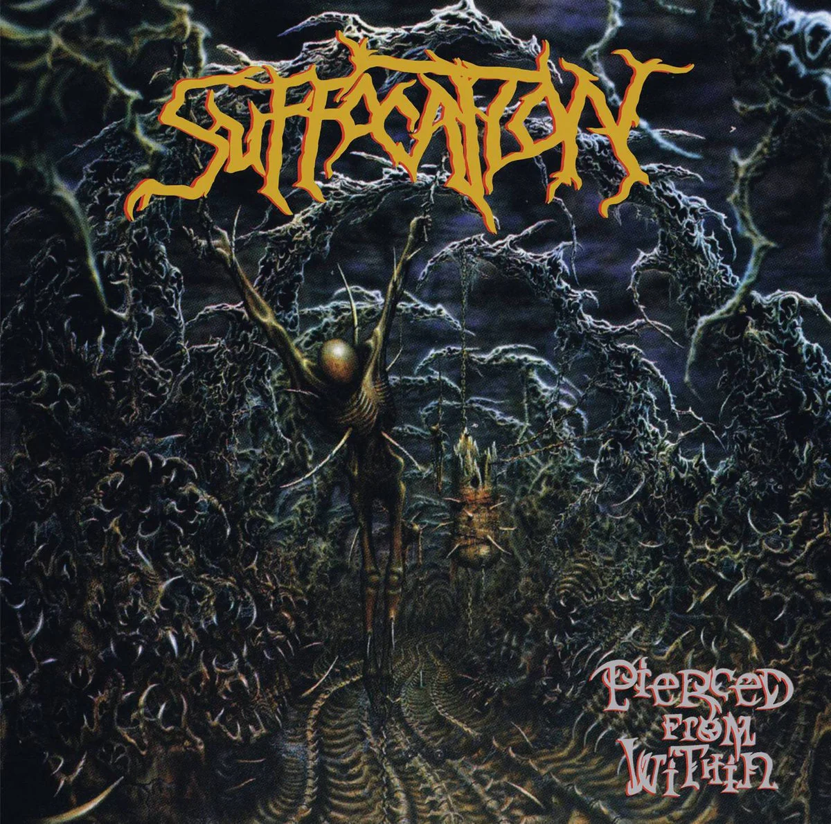 SUFFOCATION · Pierced From Within | TRANSPARENT BLUE LP (Death Metal Vinyl) · Bild 1