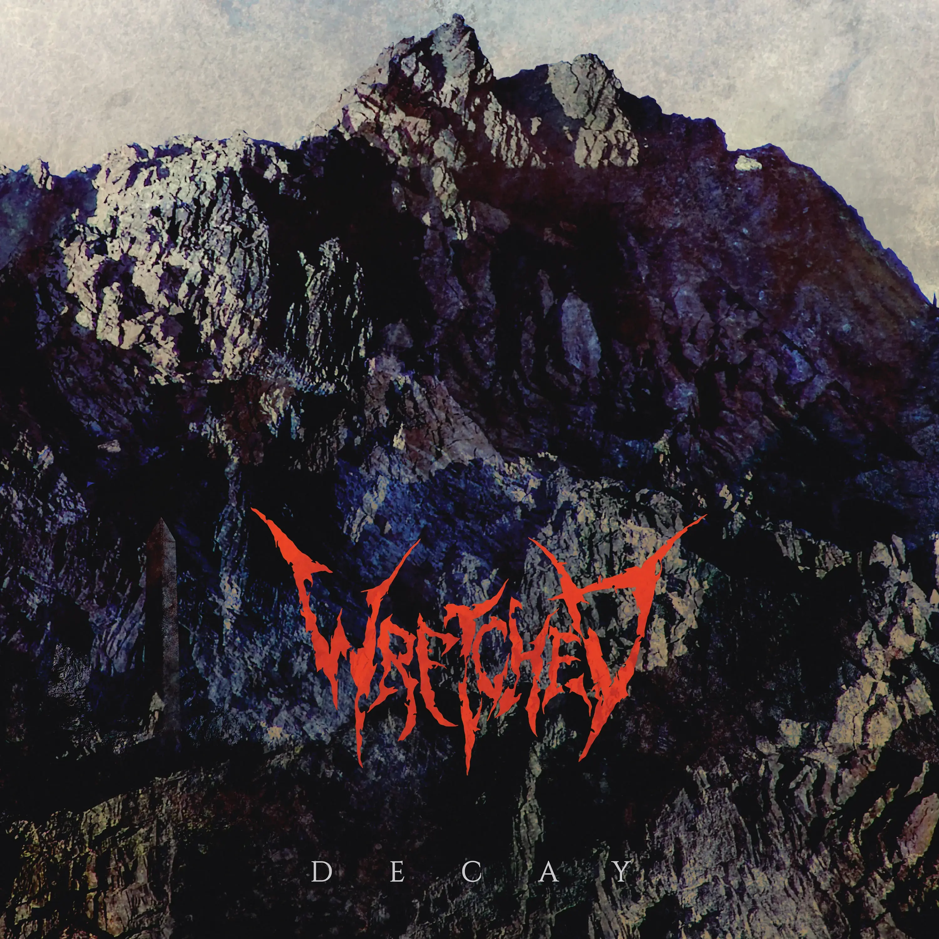 WRETCHED · Decay | THE VOID SILVER/BLACK LP (Progressive Metal/Death Metal Vinyl) · Bild 2