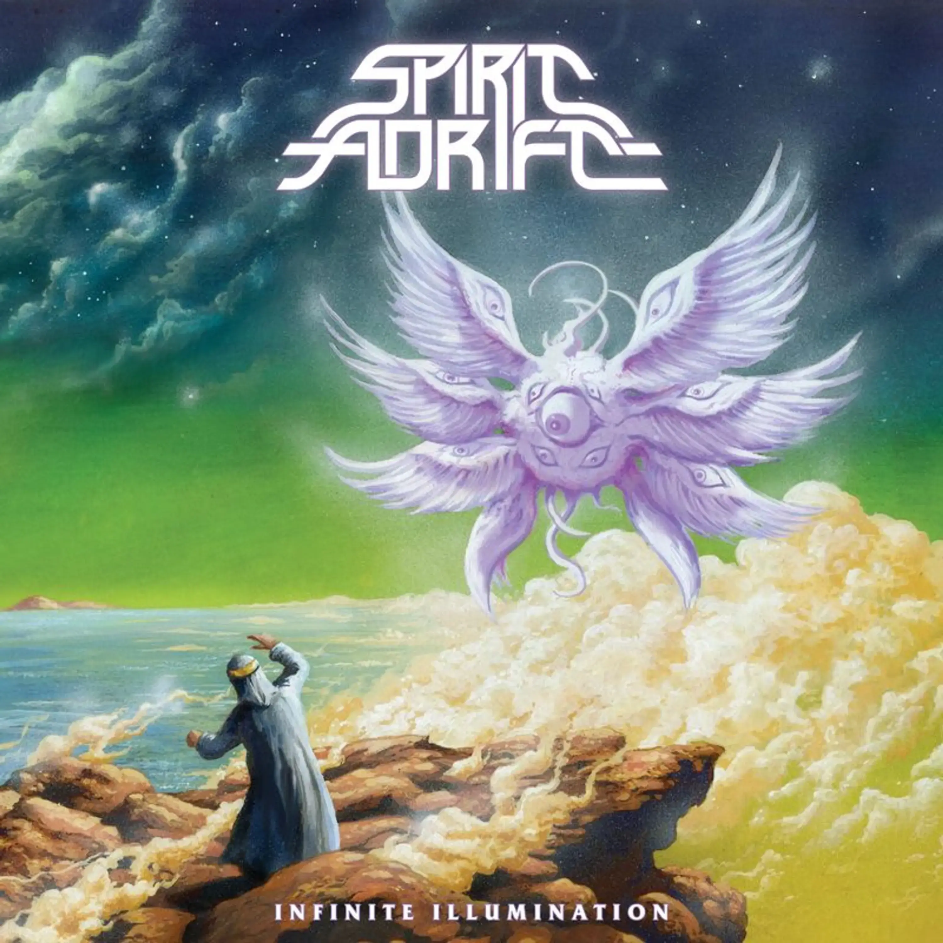 SPIRIT ADRIFT · Infinite Illumination | NEON GREEN LP (Hard Rock/Heavy Metal Vinyl) · Bild 1