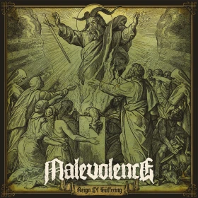 MALEVOLENCE · Reign Of Suffering (Re-Issue 2023) | TRANSPARENT GREEN VINYL (Hardcore Vinyl) · Bild 1