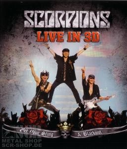 SCORPIONS · Live In 3D - Get Your Sting & Blackout | BLU-RAY BLURAY (Hard Rock Others)