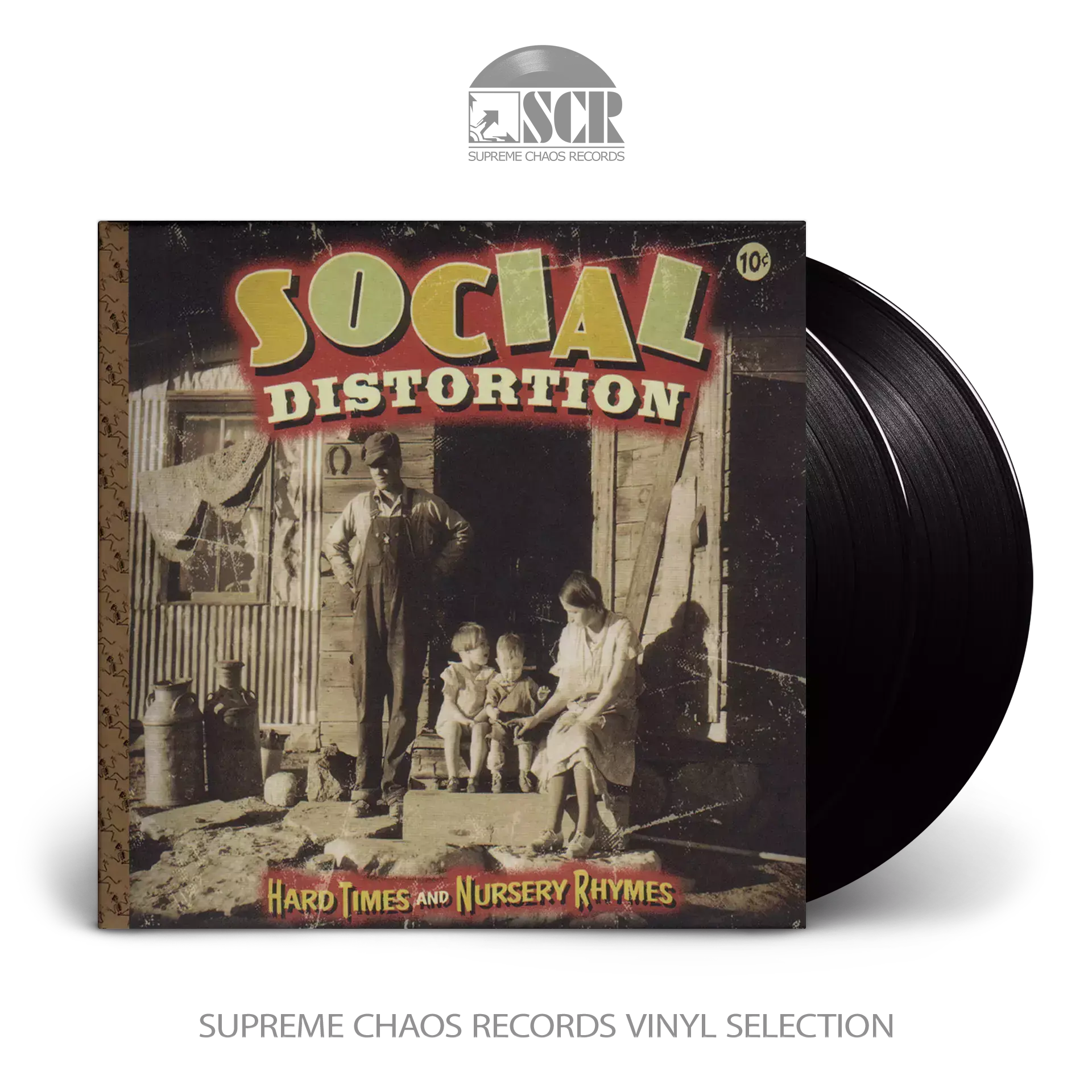 SOCIAL DISTORTION - Hard Times And Nursery Rhymes · BLACK DLP SOCIAL DISTORTION - Hard Times And Nursery Rhymes · BLACK DLP (Punk Rock Vinyl)