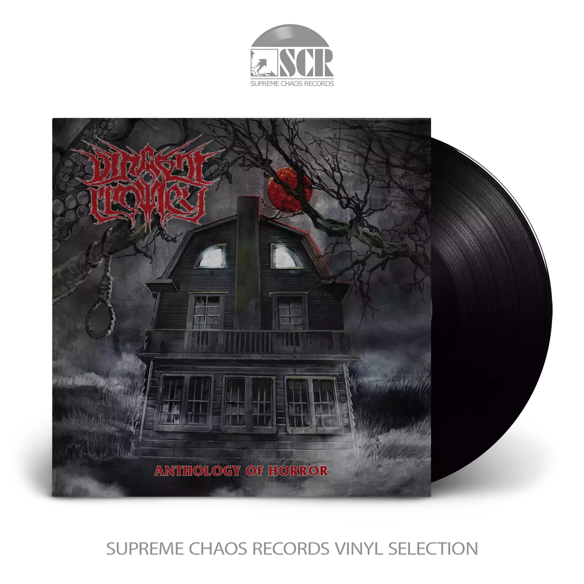 VINCENT CROWLEY · Anthology Of Horror | BLACK LP (Death Metal Vinyl)