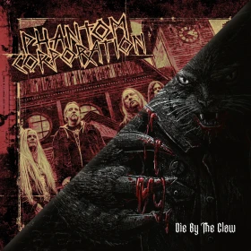 PHANTOM CORPORATION / CATBREATH · Commando / Die By The Claw | BLACK LP (Thrash Metal/Death Metal Vinyl) · Bild 2