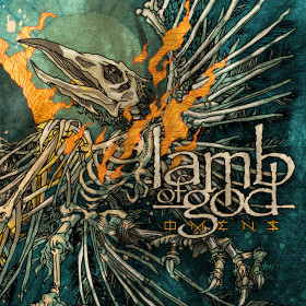 LAMB OF GOD · Omens | WHITE/SKYBLUE LP (Heavy Metal Vinyl) · Bild 1