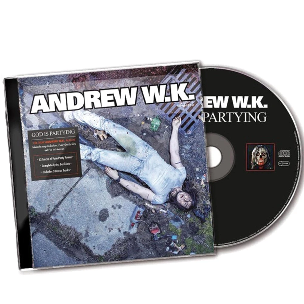 ANDREW W.K. · God Is Partying | CD (Hardrock CDs) · Bild 2