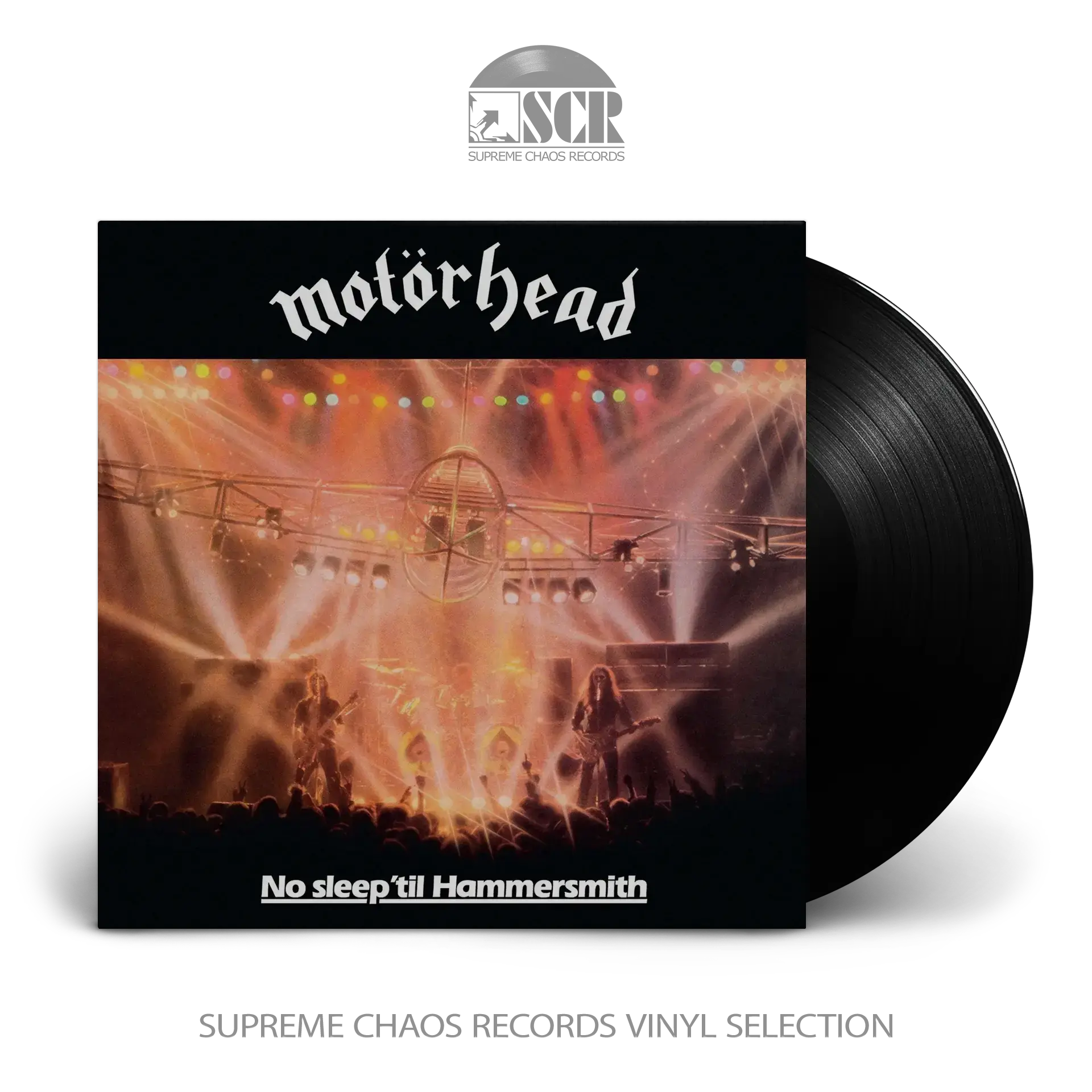 MOTÖRHEAD · No Sleep 'til Hammersmith (B-Stock) | BLACK LP (Hard Rock/Heavy Metal Vinyl)