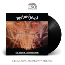 MOTÖRHEAD · No Sleep 'til Hammersmith (B-Stock) | BLACK LP (Hard Rock/Heavy Metal Vinyl)