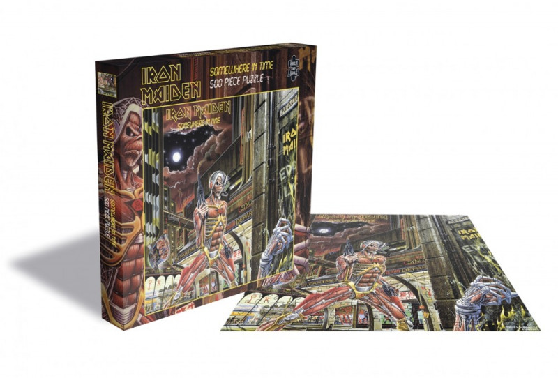 IRON MAIDEN - Somewhere in Time · 500 PIECES PUZZLE (Heavy Metal Others)