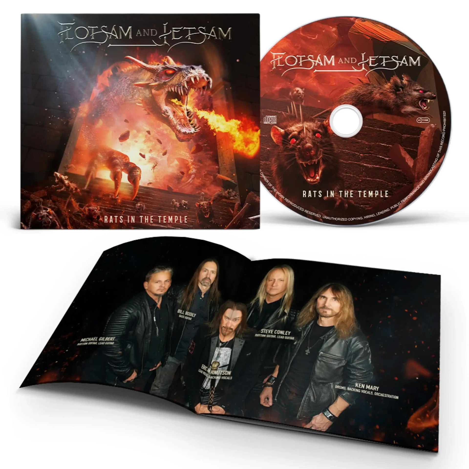 FLOTSAM AND JETSAM · Rats In The Temple | DIGISLEEVE CD (Thrash Metal CDs) · Bild 2