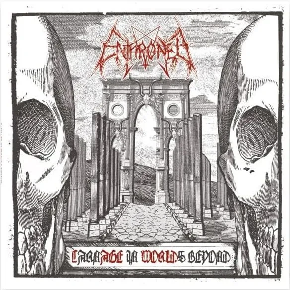 ENTHRONED · Carnage in Worlds Beyond | WHITE LP (Black Metal Vinyl) · Bild 1