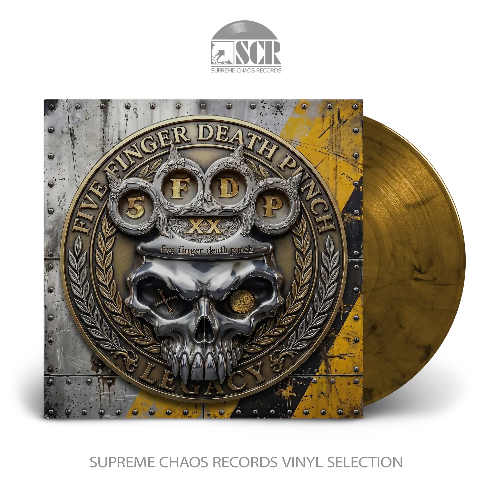 FIVE FINGER DEATH PUNCH · Legacy | AMBER WAVE LP (Heavy Metal Vinyl)
