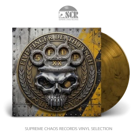 FIVE FINGER DEATH PUNCH · Legacy | AMBER WAVE LP (Heavy Metal Vinyl)