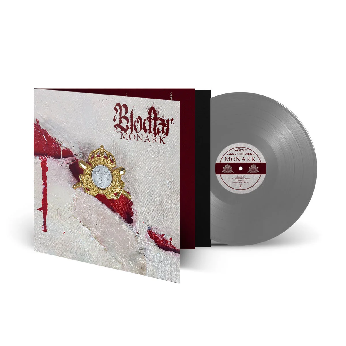 BLODTÅR · Monark | SILVER LP (Black Metal Vinyl) · Bild 2