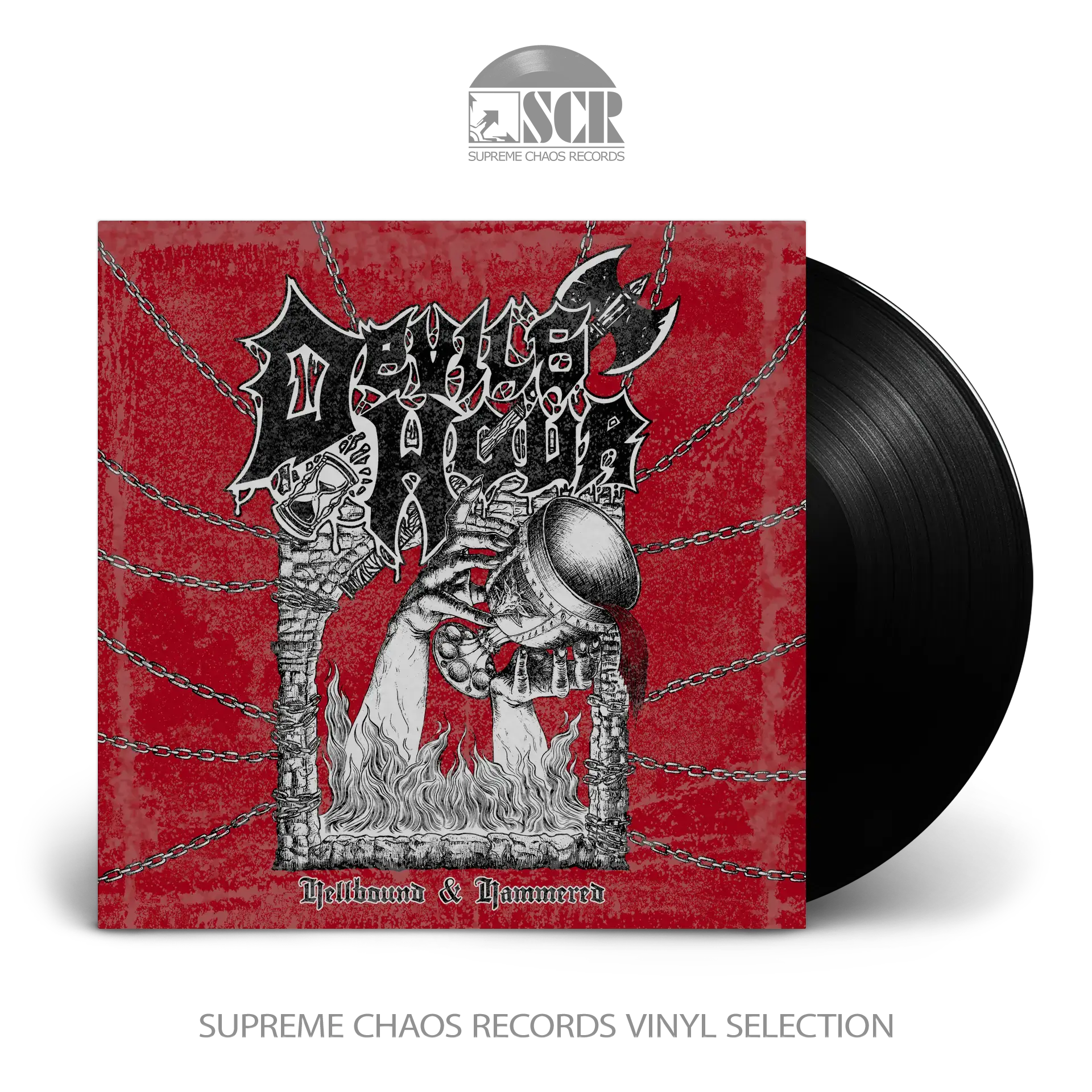 DEVIL'S HOUR · Hellbound & Hammered | BLACK LP (Heavy Metal/Black Metal Vinyl)