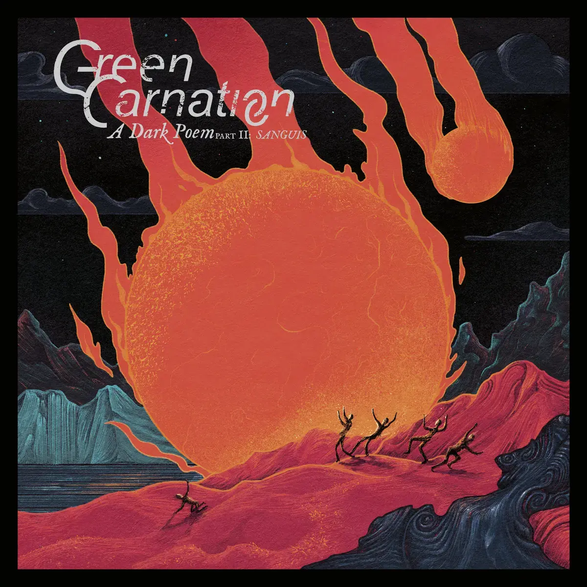 GREEN CARNATION · A Dark Poem, Part II: Sanguis | YELLOW/RED MARBLED LP (Progressive Metal Vinyl) · Bild 1