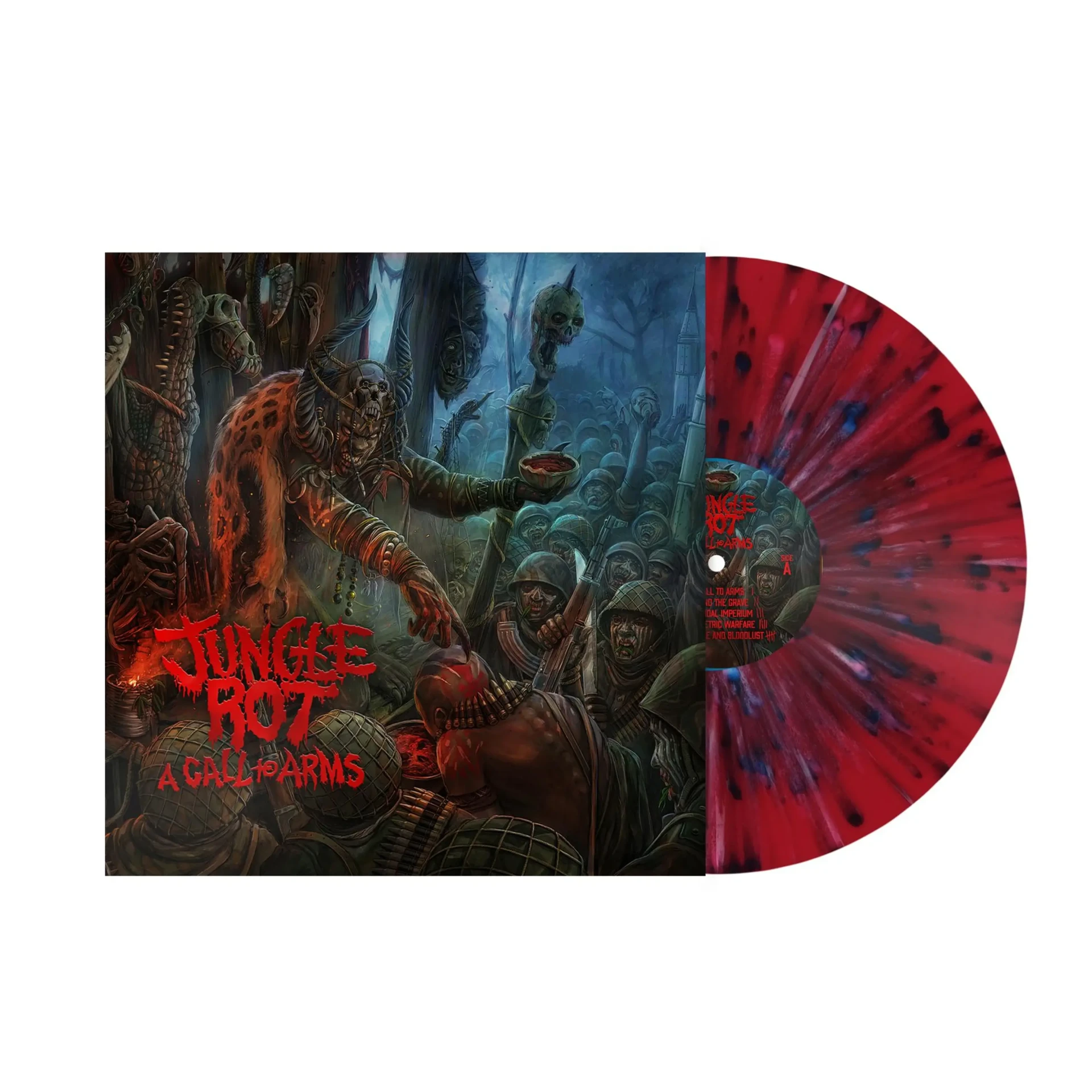 JUNGLE ROT · A Call to Arms | BLOOD RED BLEND LP (Heavy Metal Vinyl) · Bild 2
