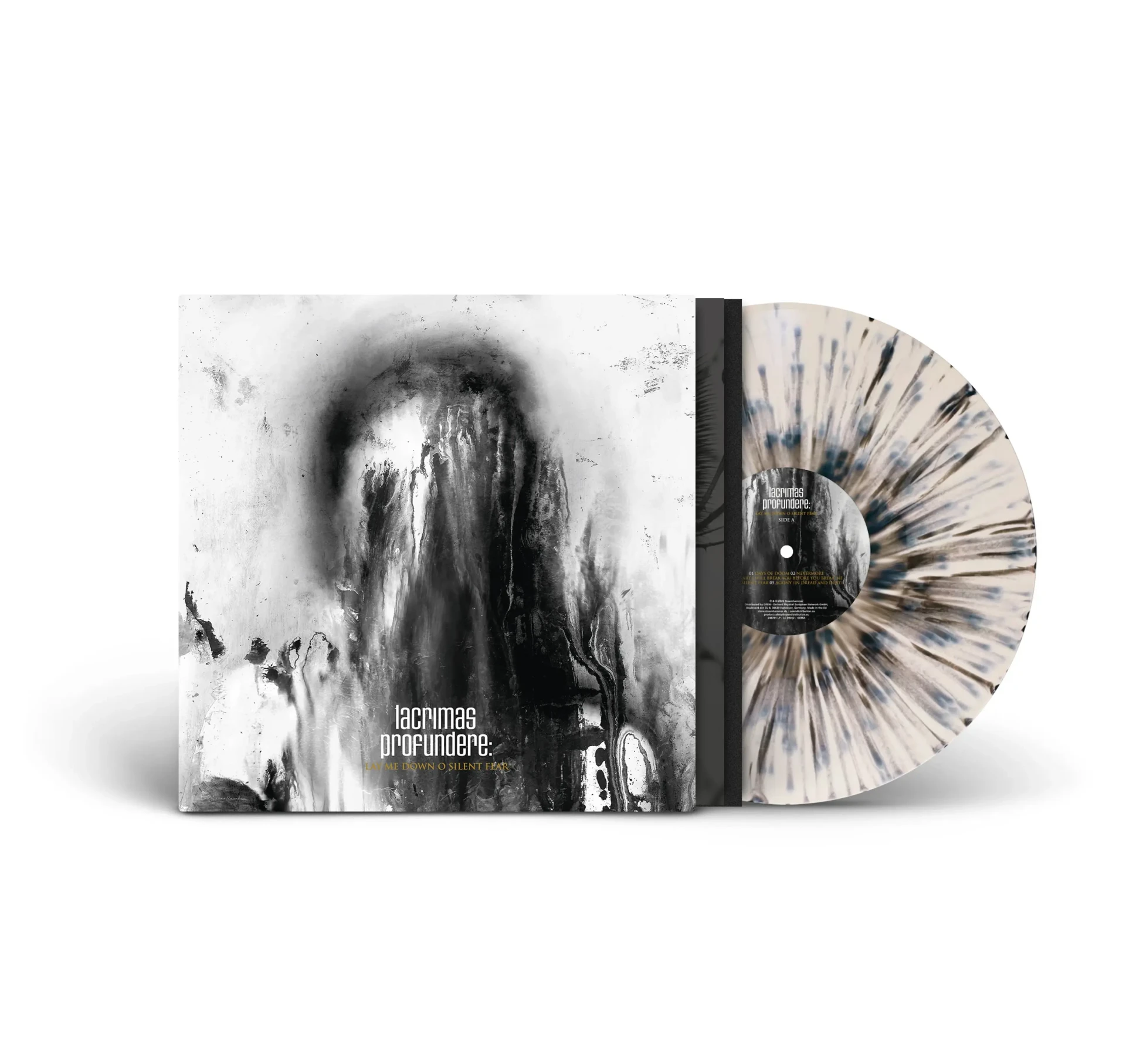 LACRIMAS PROFUNDERE - Lay Me Down O Silent Fear [WHITE/BLACK SPLATTER LP] (Gothic Metal Vinyl) · Bild 2