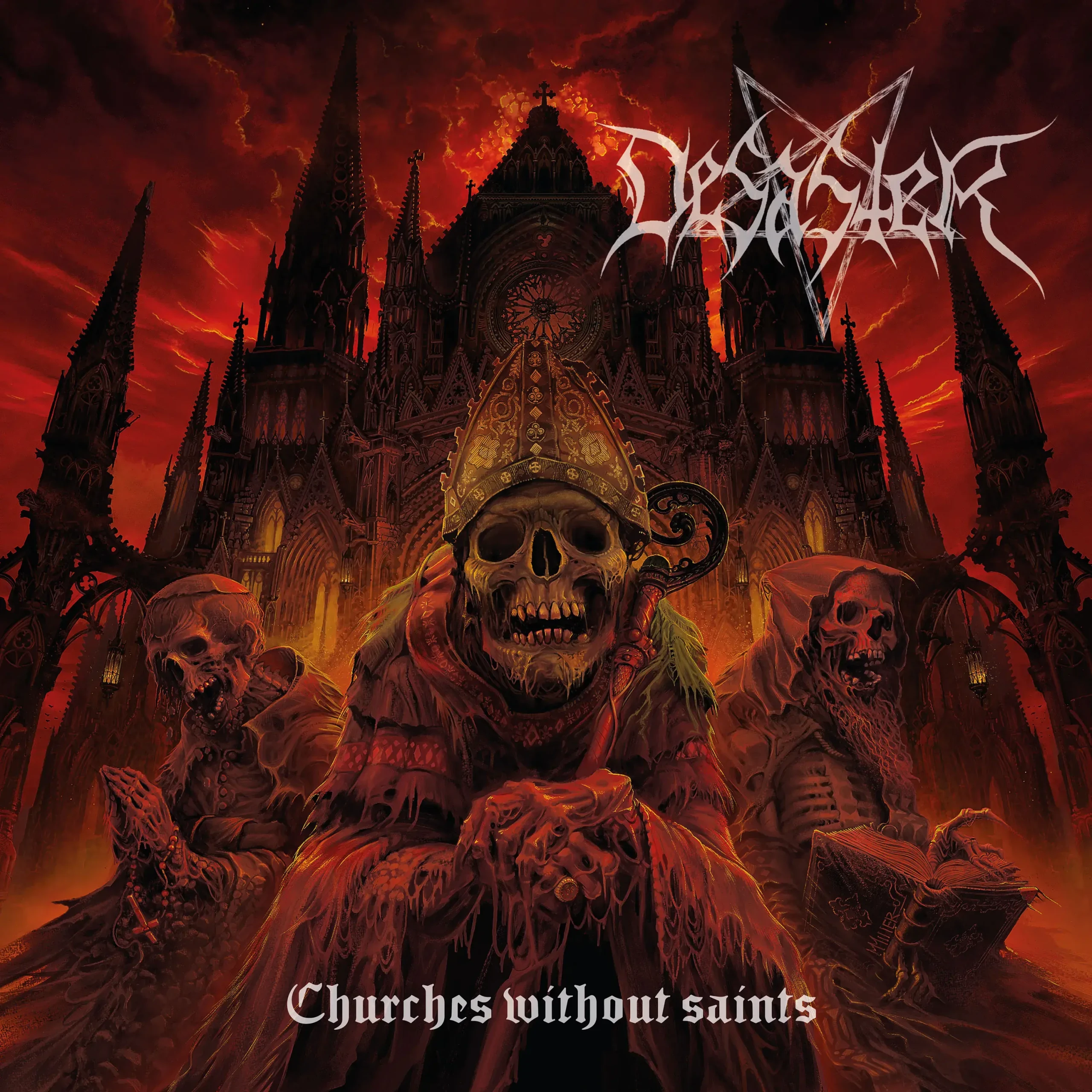 DESASTER - Churches Without Saints · DIGIPAK CD