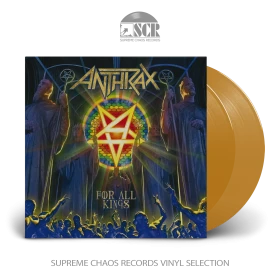ANTHRAX · For All Kings | TRANSPARENT ORANGE 2LP (Thrash Metal Vinyl)