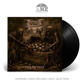 CARNAL GHOUL · Feed the Vault | BLACK LP (Death Metal Vinyl)