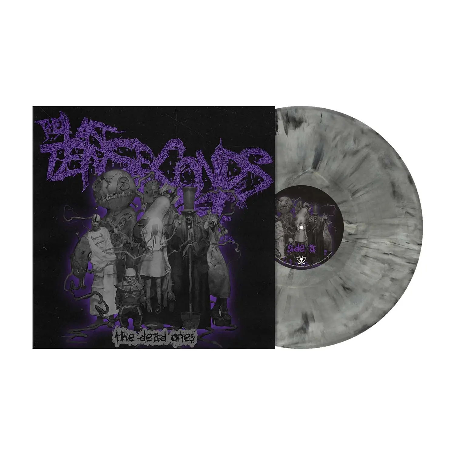 THE LAST TEN SECONDS OF LIFE · The Dead Ones | GREY BLACK MARBLED LP (Death Metal/Hardcore Vinyl)