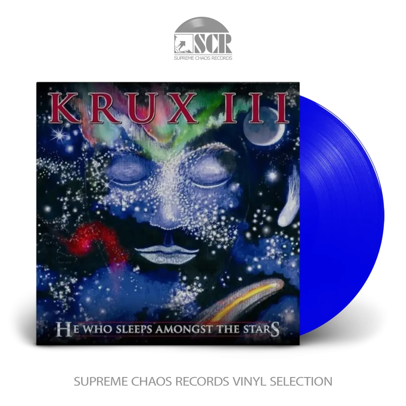Krux · III - He Who Sleeps Amongst The Stars | Blue LP