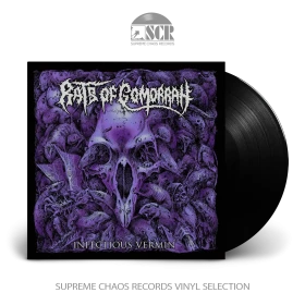 RATS OF GOMORRAH · Infectious Vermin | BLACK LP (Death Metal Vinyl)