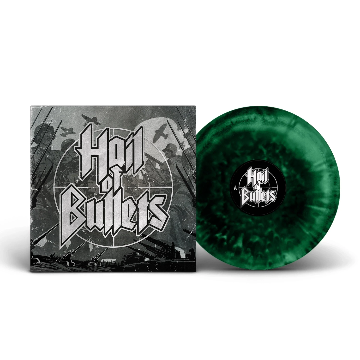HAIL OF BULLETS · Hail Of Bullets | GREEN SUPER MARBLED LP (Death Metal Vinyl)