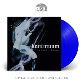 KONTINUUM · No Need To Reason | BLUE LP (Rock Vinyl)