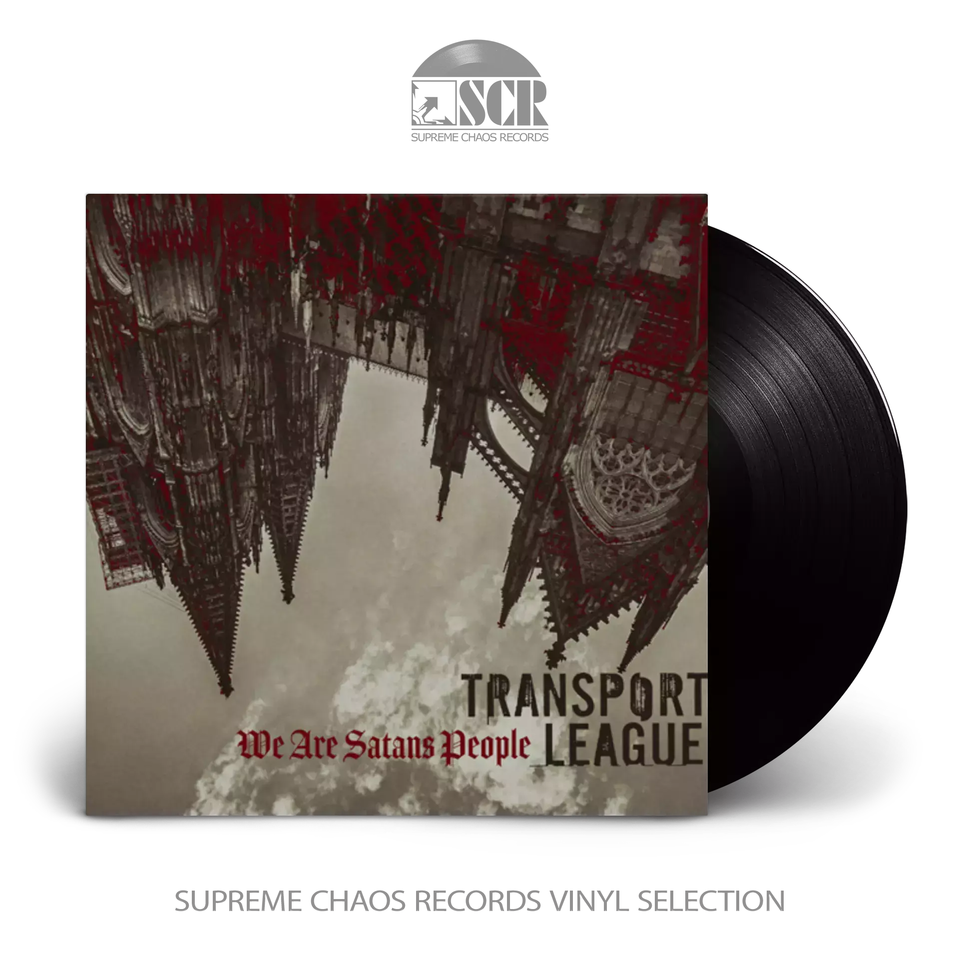 TRANSPORT LEAGUE - We Are Satans People · BLACK LP (Stoner Rock/Doom Metal Vinyl)