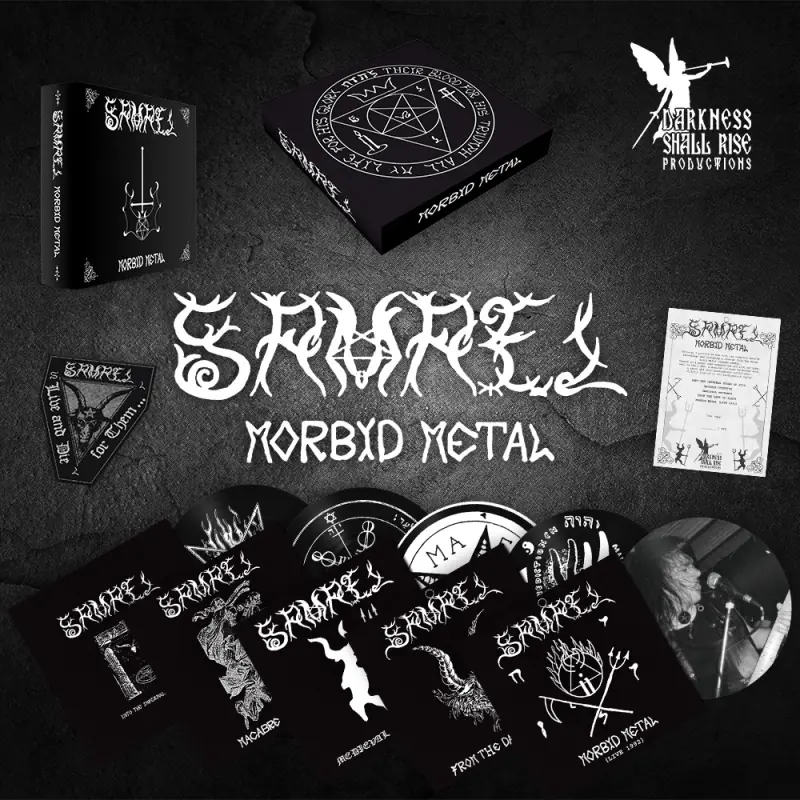 SAMAEL · Morbid Metal | PICTURE 7" BOX SET (Black Metal Vinyl)