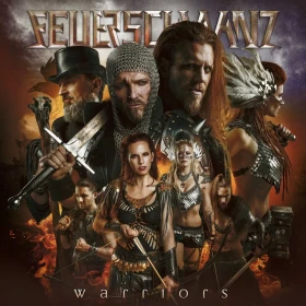 FEUERSCHWANZ · Warriors | BLACK LP (Medieval Rock Vinyl) · Bild 1
