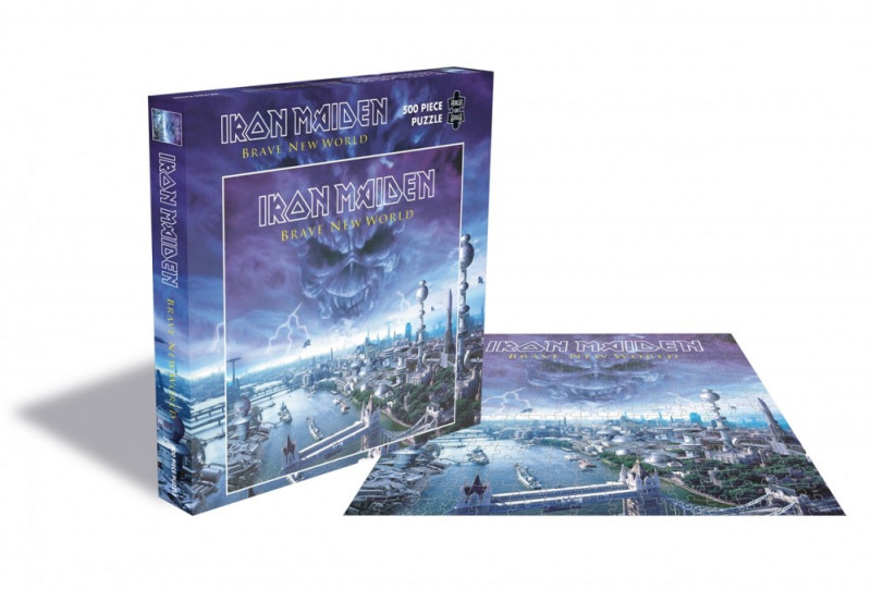 IRON MAIDEN - Brave New World · 500 PIECES PUZZLE (Heavy Metal Others)