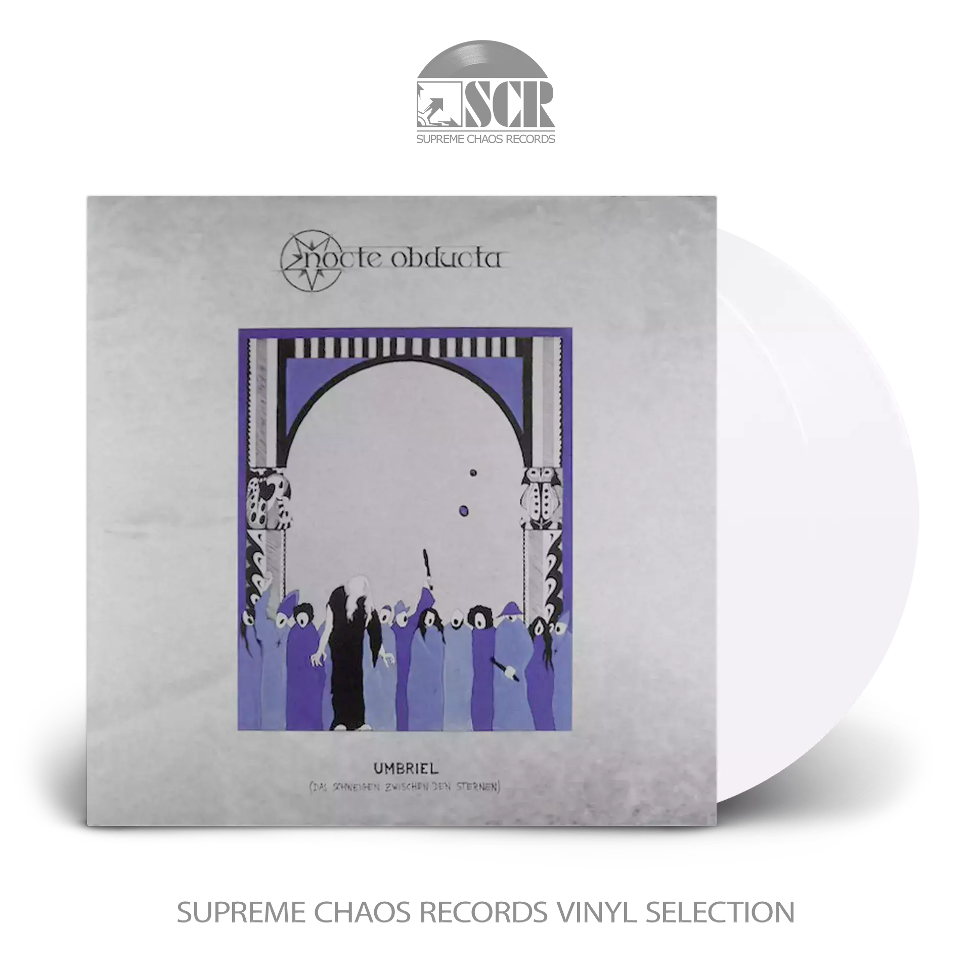 NOCTE OBDUCTA · Umbriel (Das Schweigen zwischen den Sternen) | WHITE 2LP (Progressive Metal/Black Metal Vinyl)
