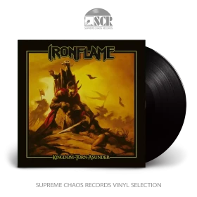 IRONFLAME · Kingdom Torn Asunder | BLACK LP (Heavy Metal Vinyl)