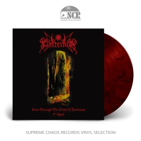 GEHENNA · Seen Through The Veils Of Darkness (Re-Release) | TRANSPARENT RED GALAXY LP (Black Metal Vinyl)