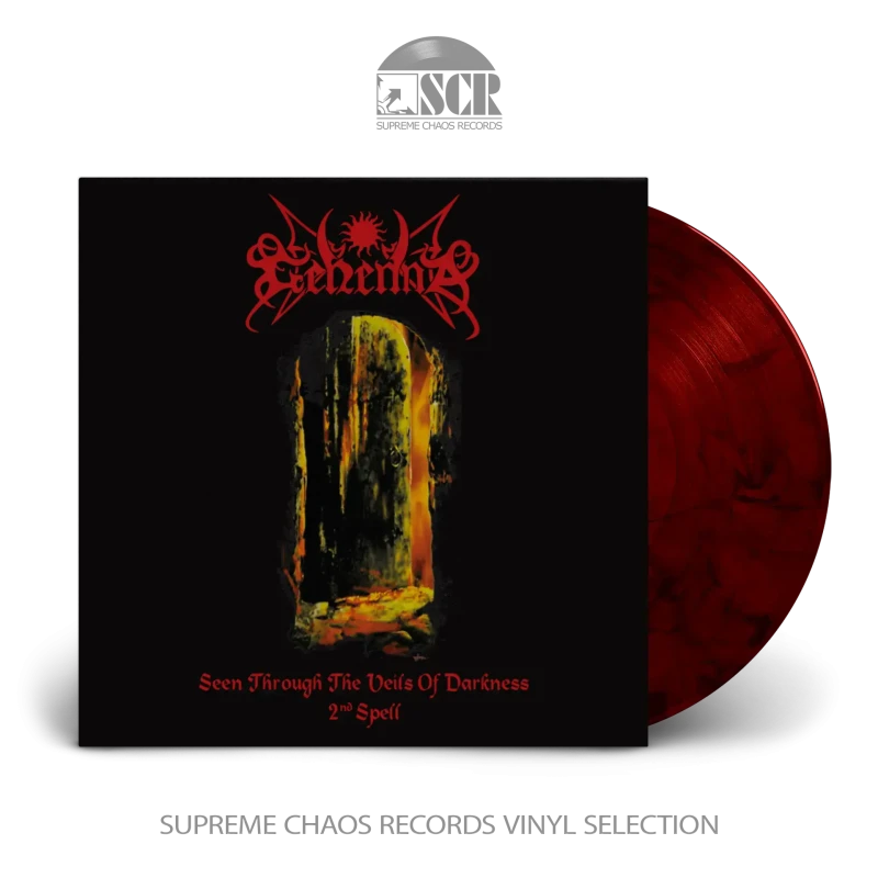 Gehenna · Seen Through The Veils Of Darkness (Re-Release) | Transparent RED Galaxy LP