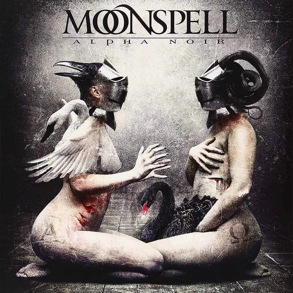 MOONSPELL · Alpha Noir - Omega White (Re-Release) | BLACK 2LP (Gothic Metal Vinyl) · Bild 1
