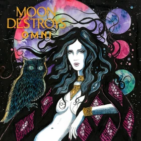 MOON DESTROYS · OMNI | ICE BLUE LP (Doom Metal/Psychedelic Rock Vinyl) · Bild 1