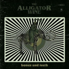 THE ALLIGATOR WINE · Bones And Teeth | MARBLED LP (Psychedelic Rock/Alternative Rock Vinyl) · Bild 1