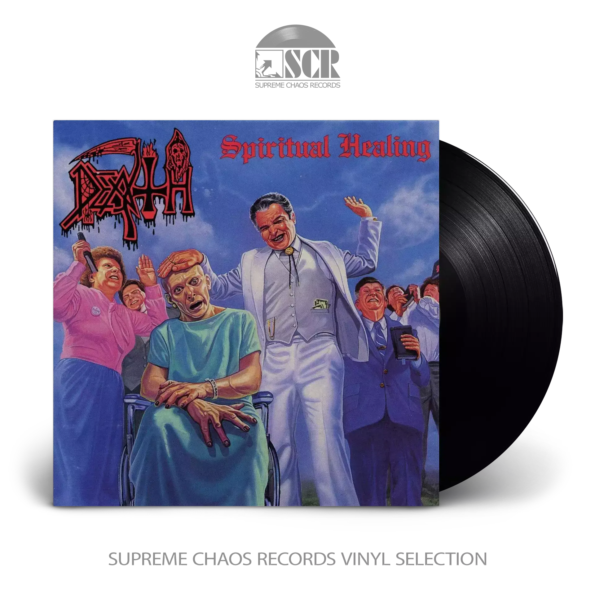 DEATH · Spiritual Healing | BLACK LP (Death Metal Vinyl)
